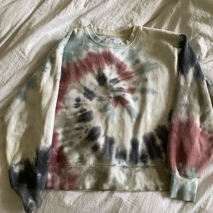 TNA tie dye crewneck